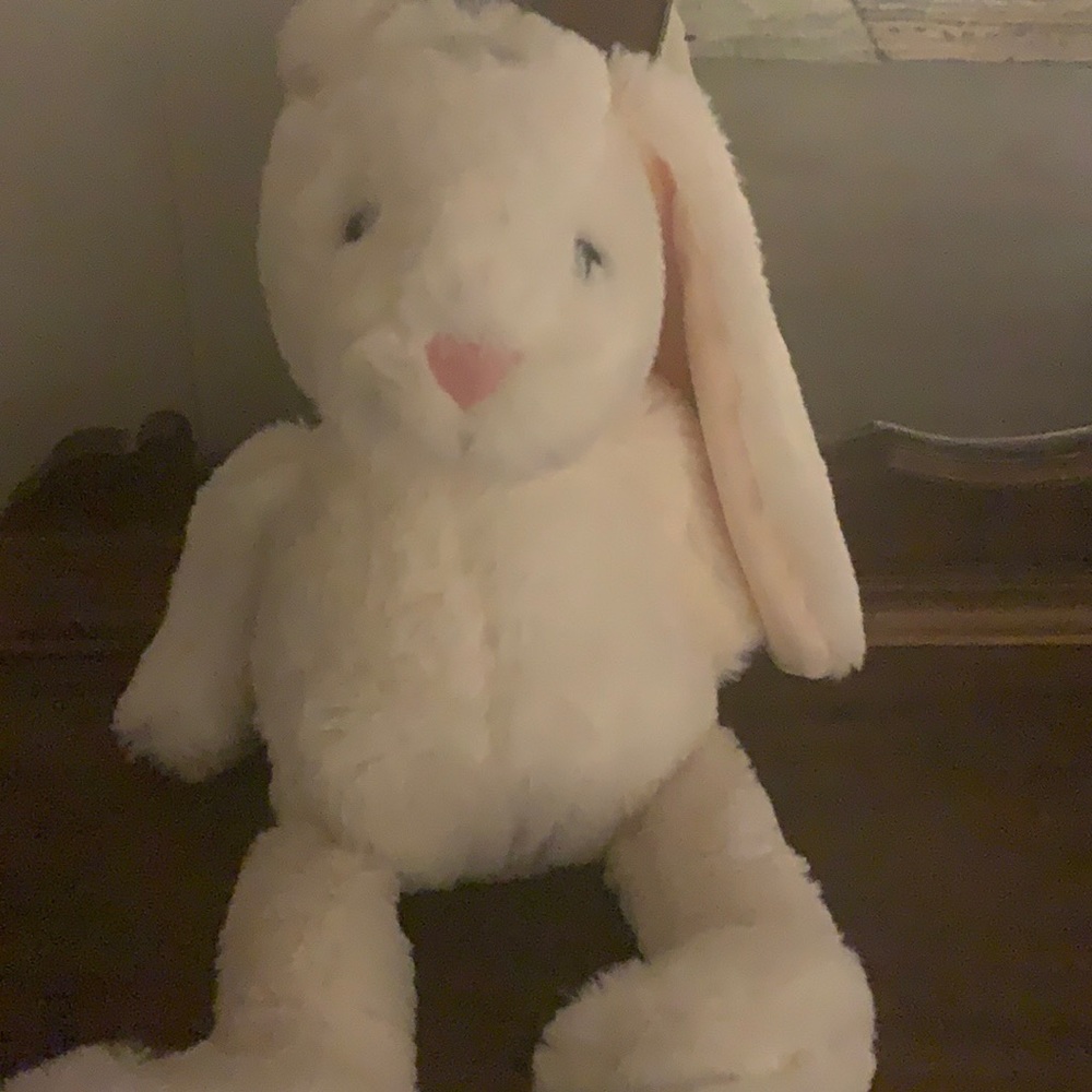 Stuffed animal Easter bunny
